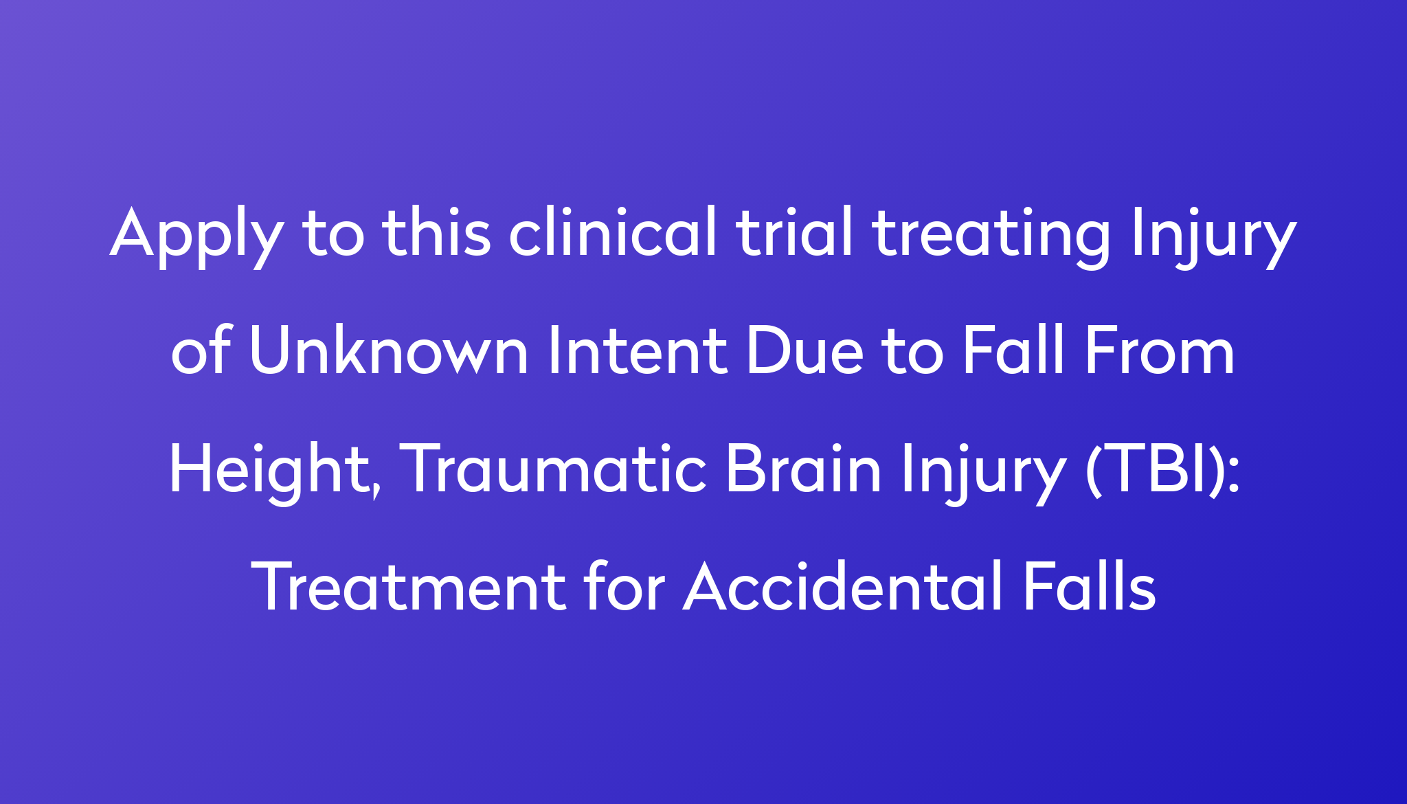 treatment-for-accidental-falls-clinical-trial-2023-power